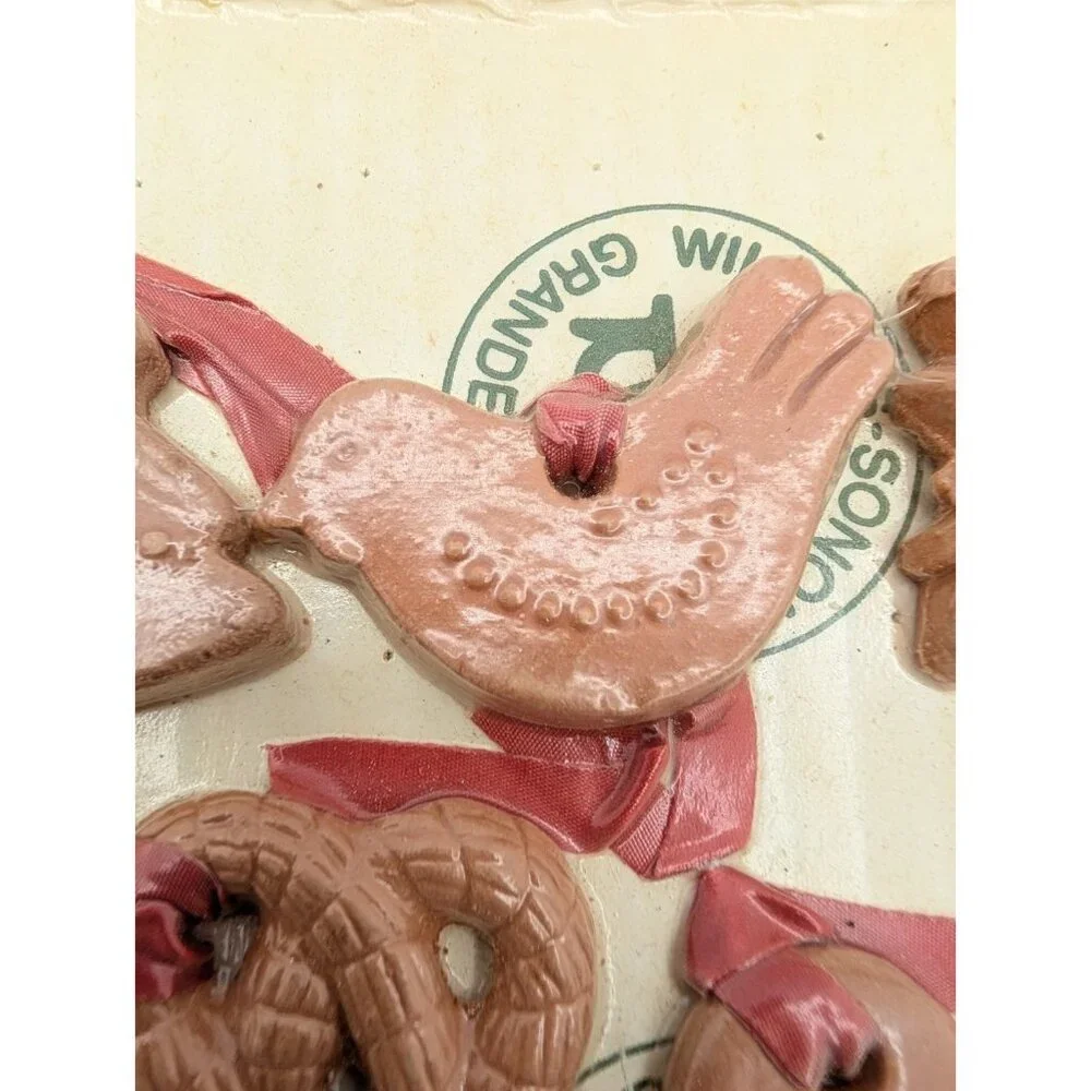 Sealed  WILLIAMS SONOMA Set Terracotta Ornaments Pottery Grande Cuisine